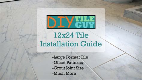 12 by 24 tile layout|Large Format Tile Patterns 